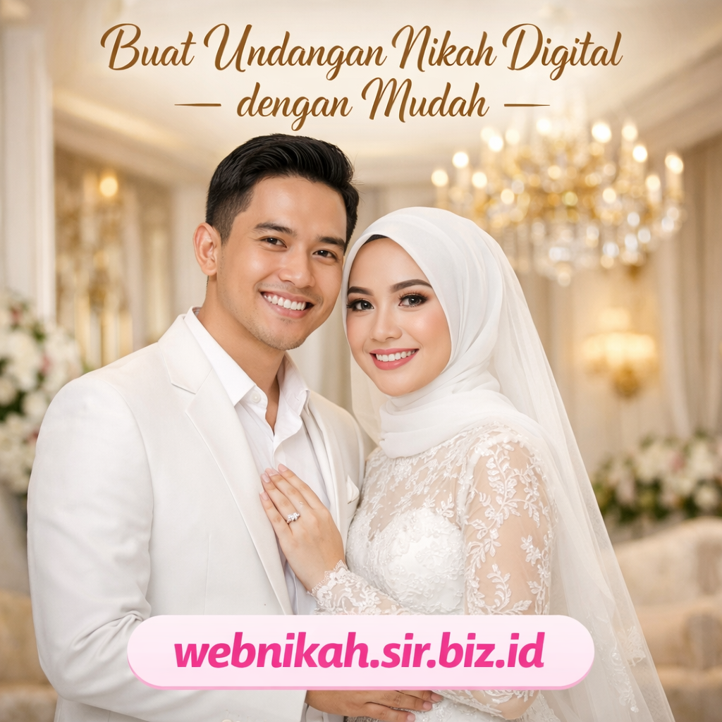 Cara bikin undangan nikah digital dengan mudah dan murah